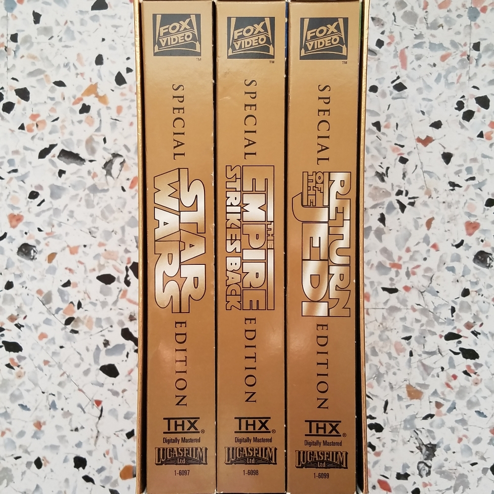 STAR WARS VHS Trilogy! - Picture 3 of 11